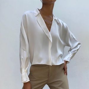 Wilfred blouse in white